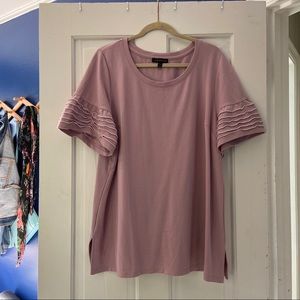 Lane Bryant Lavender Top